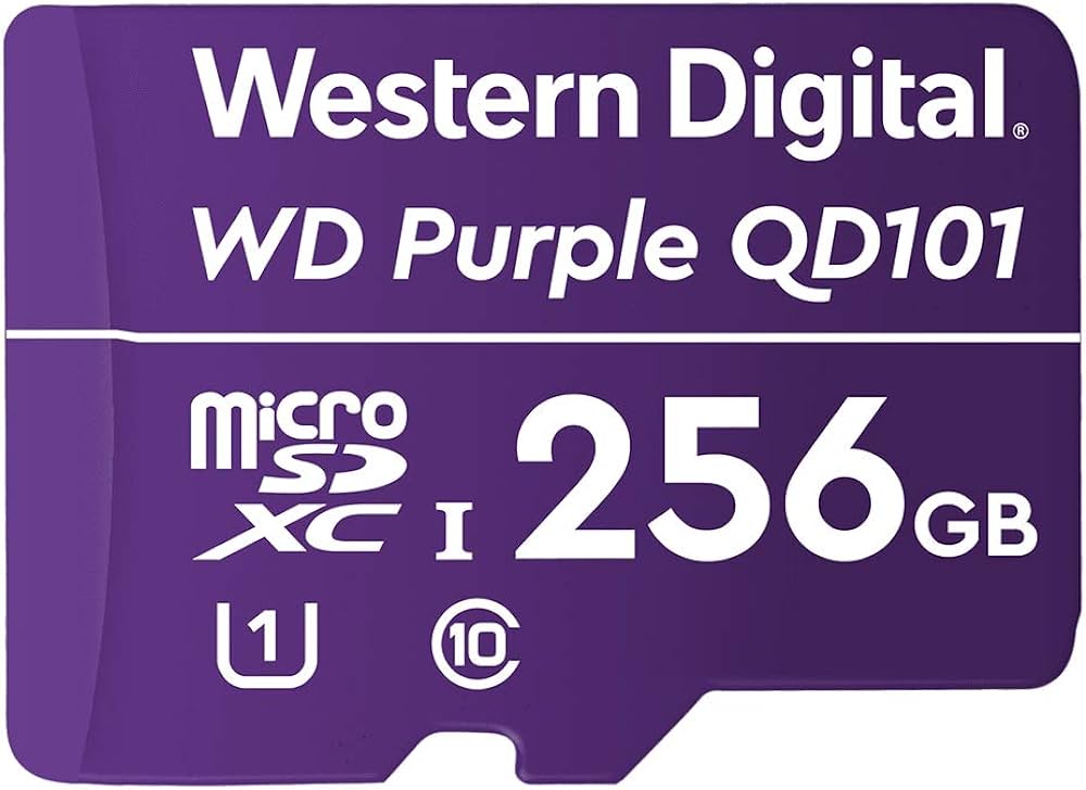 MEMORIA MICRO SD WESTERN DIGITAL 256GB CLASS-10 (QD101)(WDD256G1P0C)