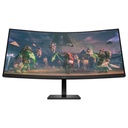 MONITOR CURVED HP 34" OMEN GAMING LED/HDMI/DP/WQHD BLACK (780K8AA)