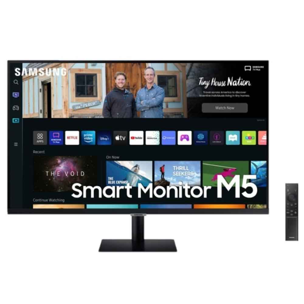 MONITOR FLAT SAMSUNG 32" SMART APPS WIFI BT/HDMI/USB/FHD BLACK (LS32BM500ENXGO)