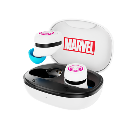 EARPHONES XTECH EDICION MARVEL GHOST SPIDER CHARGING CASE WIRELESS WHITE (XTH-M701SG)