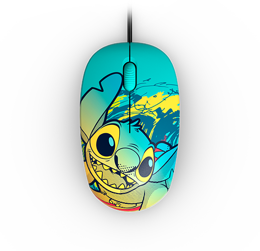 MOUSE XTECH ÓPTICO STICH USB BLUE (XTM-D406ST-BL)