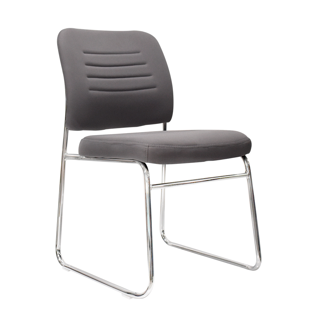 SILLA DE ESPERA STARKEN EN NYLON CROMADA GRAY (B-72M)