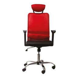 [SIL929] SILLÓN EJECUTIVO STARKEN EN NYLON RED (H-8878F)