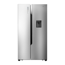 [REF66] NEVERA KTC RC-67WS SIDE BY SIDE 18.4FT3 STEEL DOOR GRAY INVERTER