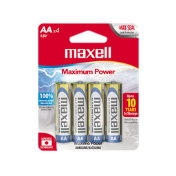 [BAT961] BATERÍA MAXELL LR6 ALKALINA AA (4PK)(723465)