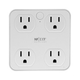 [REG139] REGLETA NEXXT HOME SMART 4 SALIDAS/4PORT USB WHITE (NHP-T610)