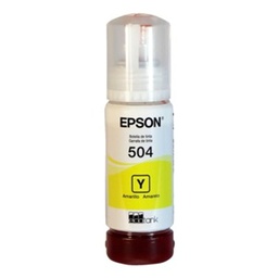 [CAR575] BOTELLA DE TINTA EPSON (#504) PARA L4150/L4160/L6161/L14150 YELLOW (T504420)