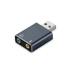 [ADA1355] ADAPTADOR ARGOM USB SONIDO STEREO EXTERIOR (ARG-CB-0067)