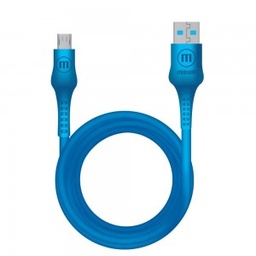 [CAB1441] CABLE MAXELL 6FT USB TO MICRO USB JELLEEZ (CB-JEL-MICRO) BLUE(348213)