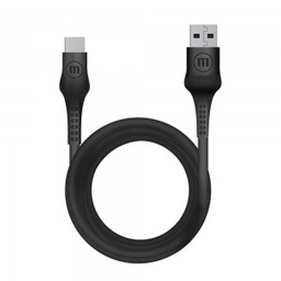 [CAB1433] CABLE MAXELL 6FT USB TO USBC JELLEEZ (CB-JEL-APPL) BLACK(348215)