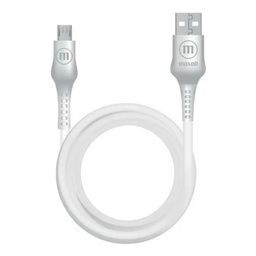 [CAB1202] CABLE MAXELL USB TO MICRO USB WHITE (347590)