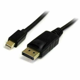 [CAB1174] CABLE NETSYS 6FT MINI DISPLAY PORT TO MINI DISPLAYPORT BLACK (NET-DPMINIDPM6FT)