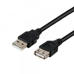 [CAB1281] CABLE XTECH 10FT USB 2.0 A-MALE TO A-FEMALE BLACK (XTC-305)