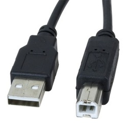 [CAB55] CABLE XTECH 6FT USB 2.0 A-MALE TO B-MALE BLACK (XTC-307)