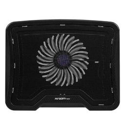 [BAS144] BASE ARGOM CON VENTILADOR PARA NOTEBOOK 2-PORT USB 2.0 (ARG-CF-1584)