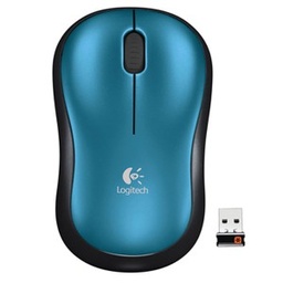 [MOU660] MOUSE LOGITECH M185 WIRELESS BLUE (910-003636)