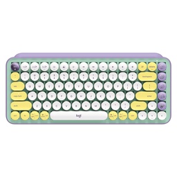 [TEC1292] TECLADO LOGITECH POP MECHANICAL WITH EMOJI-DAYDREAM ENG WIRELESS MINT (920-010708)