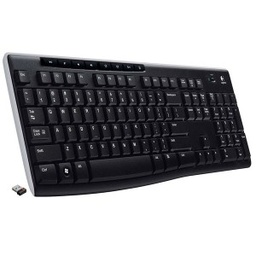 [TEC389] TECLADO LOGITECH K270 SPA WIRELESS BLACK (920-004426)