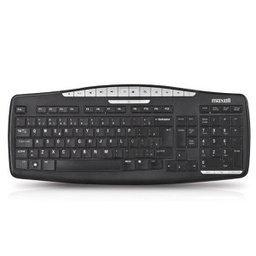 [TEC803] TECLADO MAXELL KB-100 MULTIFUNCIONAL SPA USB BLACK (346120)