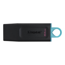 [PEN243] PEN DRIVE KINGSTON 64GB DATATRAVELER USB 3.2 EXODIA BLACK+TEAL (DTX/64GB)