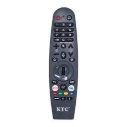 [CON418] CONTROL REMOTO KTC PARA TV SMART WEB OS 65FU/55FU/MR20GA (7601-29AKB2-0044KTCK)