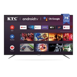 [TV422] TELEVISOR KTC 75" SMART 4K/D-LED/HD/HDMI/USB/Web OS (75EU)