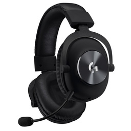 [HEA655] HEADSET GAMING LOGITECH G PRO X PREMIUM WIRED AUDIO 3.5MM BLACK (981-000817)