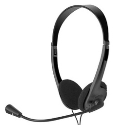 [HEA260] HEADSET XTECH STEREO AUDIO 3.5MM BLACK (XTS-220)