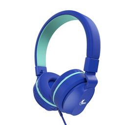 [HEA547] HEADPHONE XTECH WIRED AVID AUDIO 3.5MM BLUE (XTH-356)