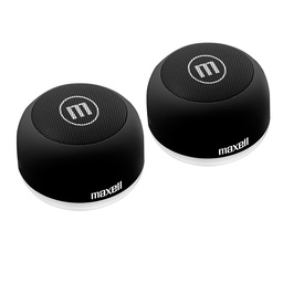 [BOC897] BOCINA MAXELL BT-TWS MINI SPEAKER LED BLACK (348468)