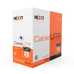 [CAB16] CABLE NEXXT 1000FT PARA RED UTP CAT-6 BOX GRAY (AB356NXT01/11)