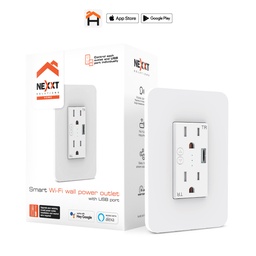 [CON640] INTERRUPTOR NEXXT SMART WIFI CON PUERTO USB (NHE-W100)