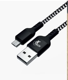 [CAB1813] CABLE XTECH USB 2.0 A-MALE TO MICRO-UBS B-MALE 6FT BLACK (XTC-366)