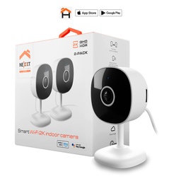 [CAM999] CÁMARA DE SEGURIDAD NEXXT INDOOR HOME 2K SMART/WIFI (2PACK)(NHC-I7102PK)