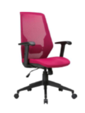 [SIL992] SILLA SEMI-EJECUTIVA STARKEN RED/BLACK (HLC-1299F-2)