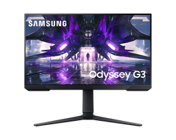 [MON1060] MONITOR FLAT SAMSUNG 24" G3 ODYSSEY GAMING LED/LCD/HDMI/DP/FHD BLACK (LS24AG320NNXZA)