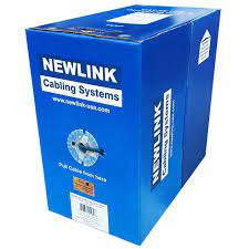 [CAB147] CABLE NEWLINK UTP 1000FT PARA RED CAT-6 BOX BLUE (9806742)