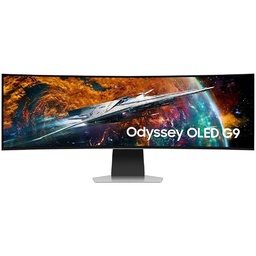 [MON1140] MONITOR CURVED SAMSUNG 49" G9 ODYSSEY GAMING OLED/HDMI/USB/DP/DQHD SILVER (LS49CG954SNXZA)