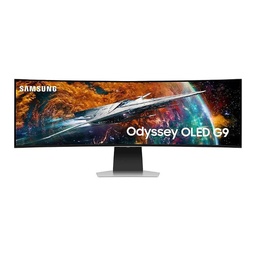 [MON1140] MONITOR CURVED SAMSUNG 49" G9 ODYSSEY GAMING OLED/HDMI/USB/DP/DQHD SILVER (LS49CG954SNXZA)