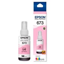 [CAR396] BOTELLA DE TINTA EPSON (#673) FOR L800/L810/L1800 MAGENTA LIGHT (T673620)