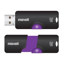 [PEN311] PEN DRIVE MAXELL FLIX 32GB USB 3.2 BLACK/PURPLE (347633)