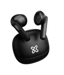 [EAR367] EARPHONES KLIPX TUNE XBUDS WITH CHARGING CASE WIRELESS BLACK (KTE-007BK)