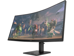 [MON1331] MONITOR CURVED HP 34" OMEN GAMING LED/HDMI/DP/WQHD BLACK (780K8AA)