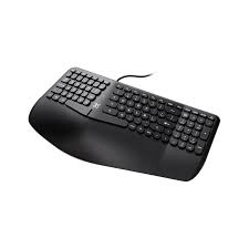 [TEC1629] TECLADO KLIPX ERGONÓMICO SPA USB BLACK (KBK-260S)