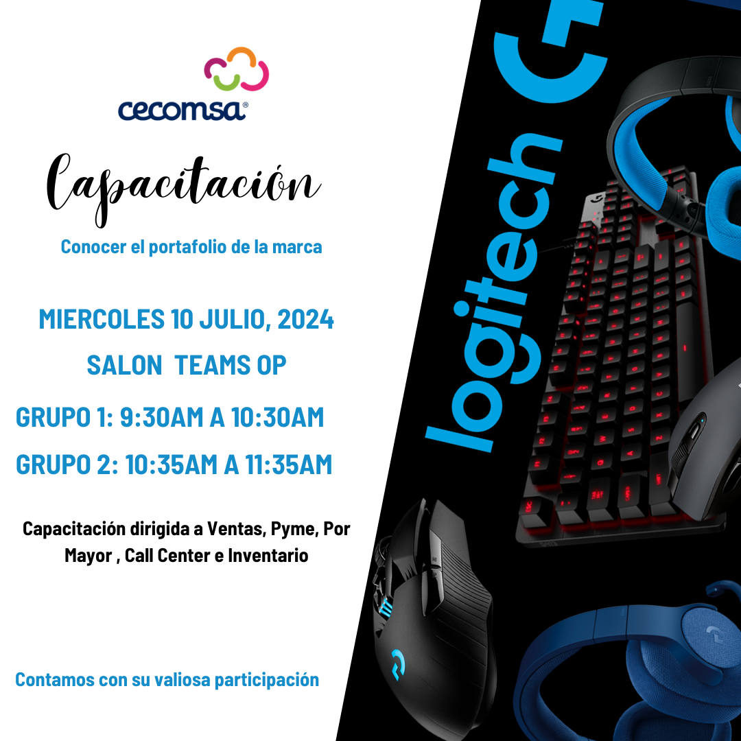 Capacitación Logitech