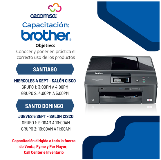 Capacitación Brother