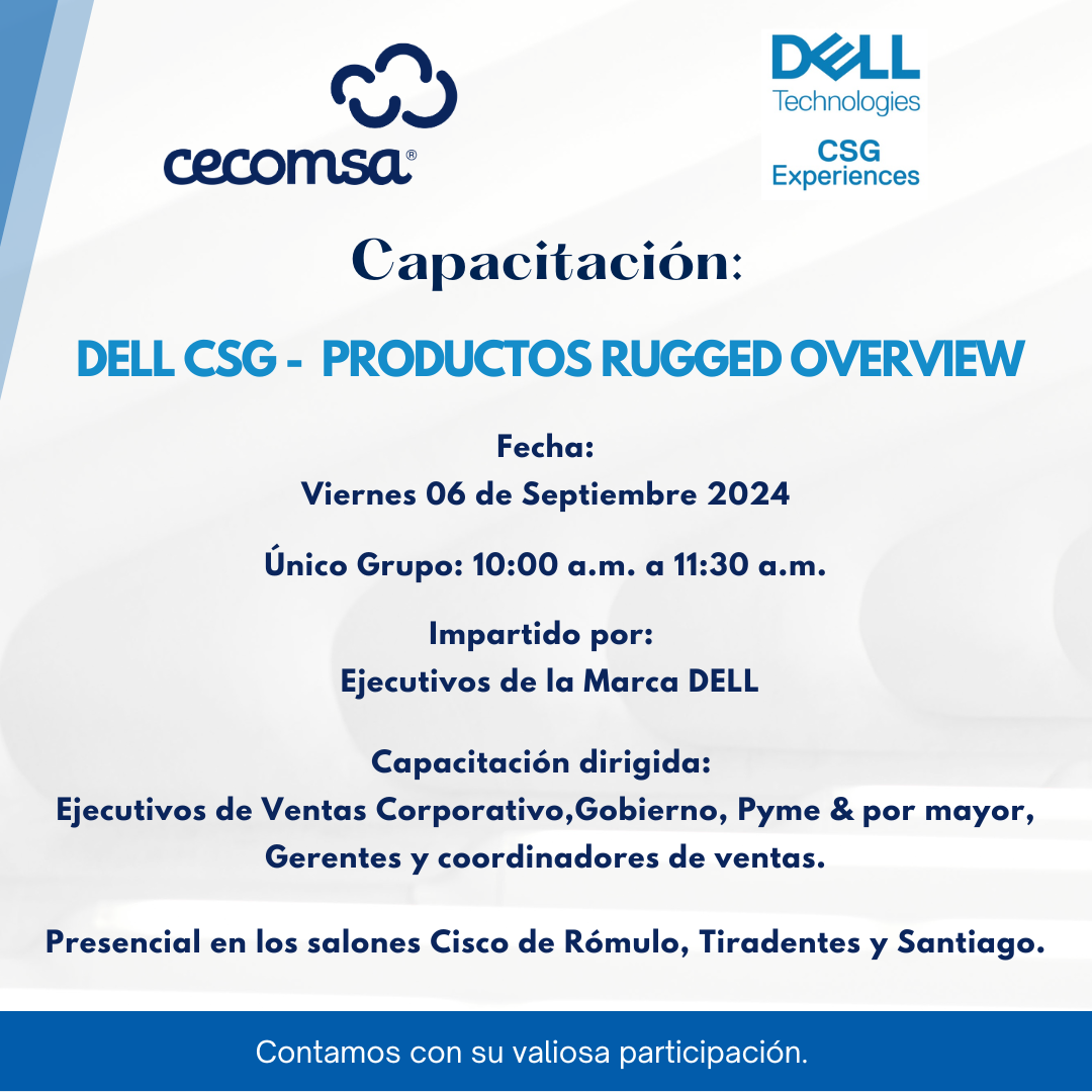 DELL CSG-PRODUCTOS RUGGED OVERVIEW