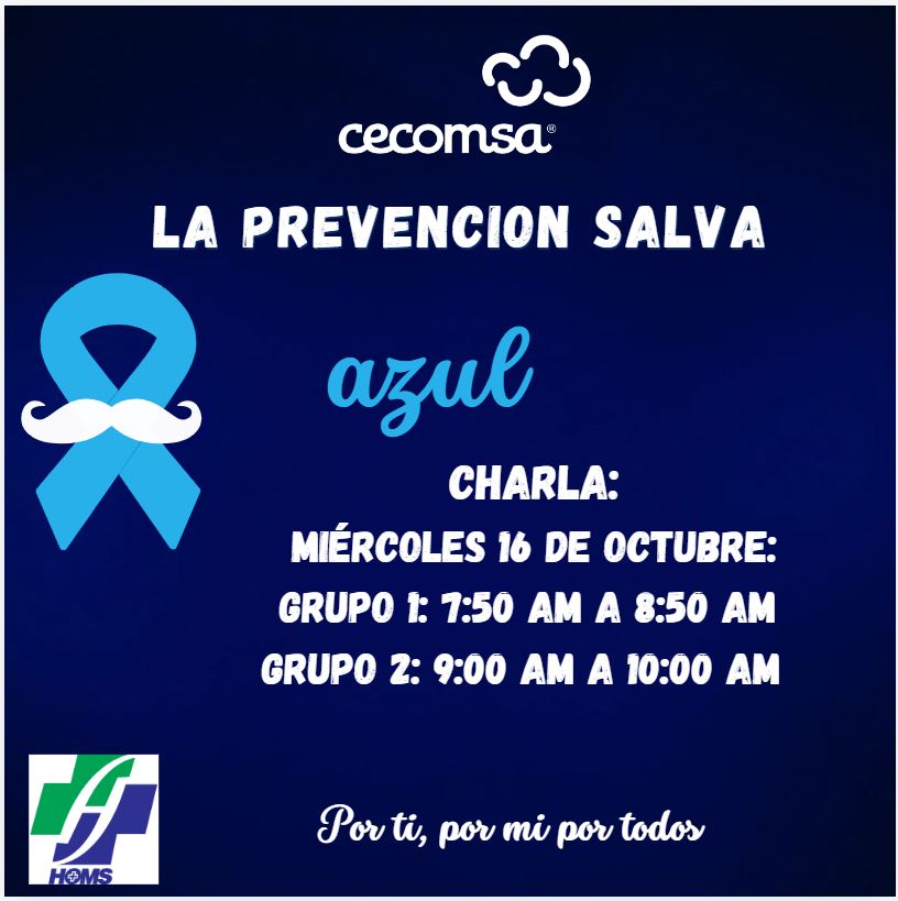 Charla de Prevención Cáncer de Próstata